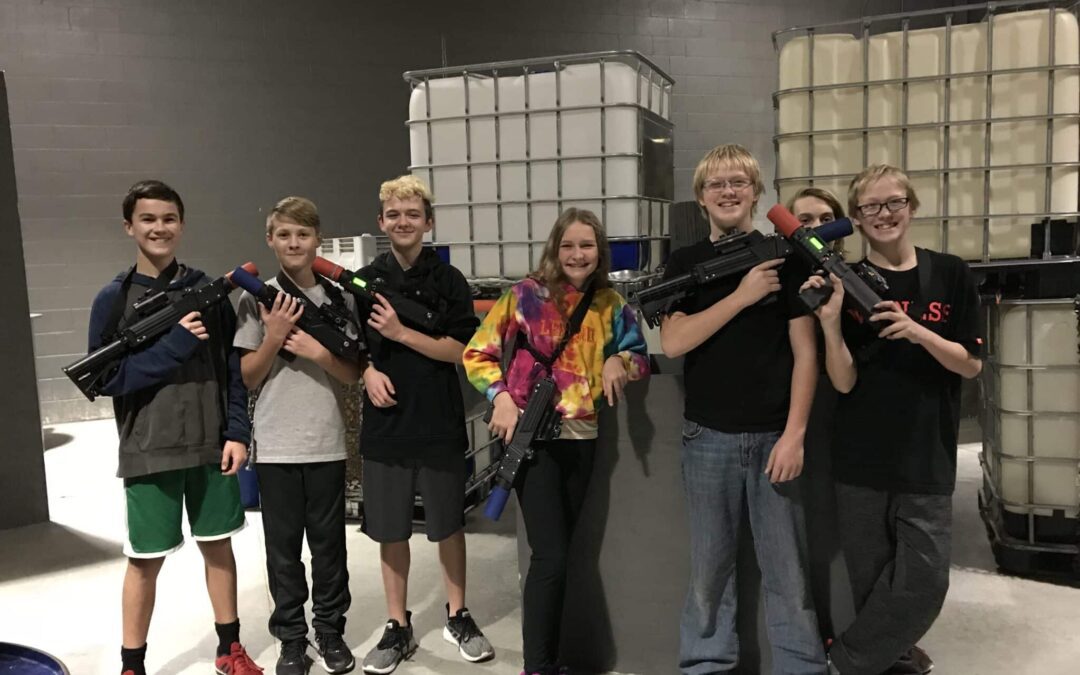 middle school laser tag leagues