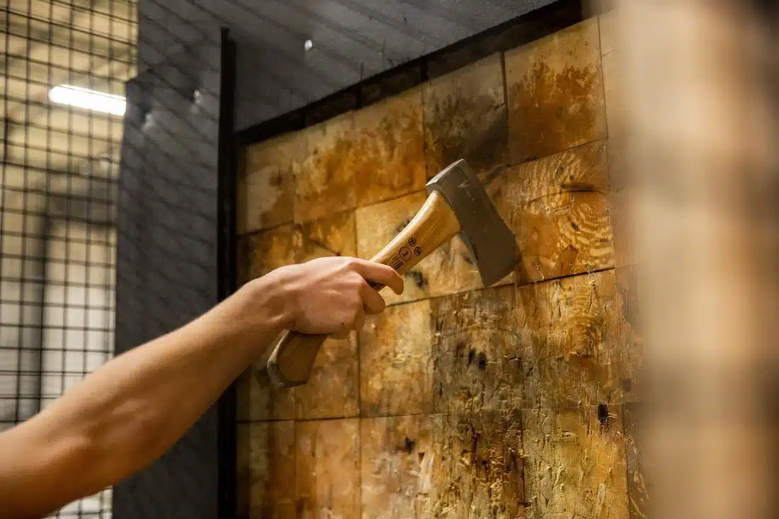 Axe Throwing Grand Rapids Corporate & Group Events Camp