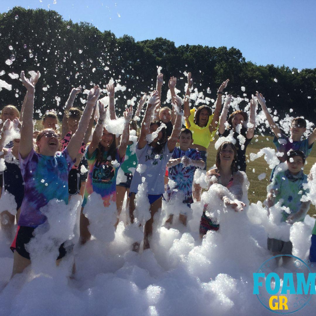 After School Program Foam Party Teens